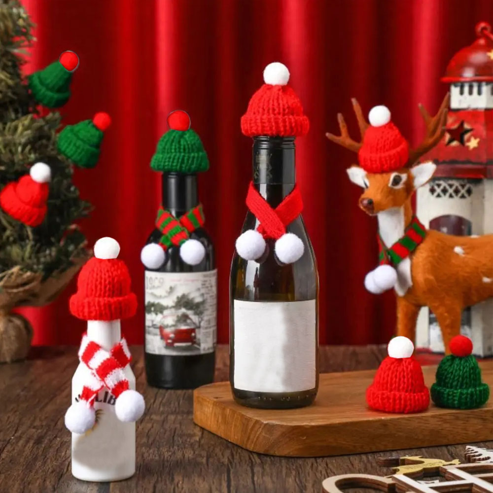 10 шт. 3,5x5 см мини рождестве – обзор и цена Santa Hat Plush