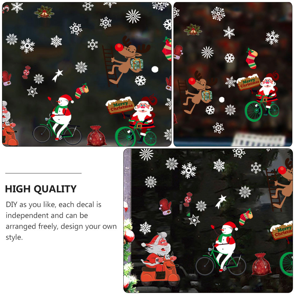 Наклейки на окна для зимнего д – обзор и цена Snowflake Window Decal