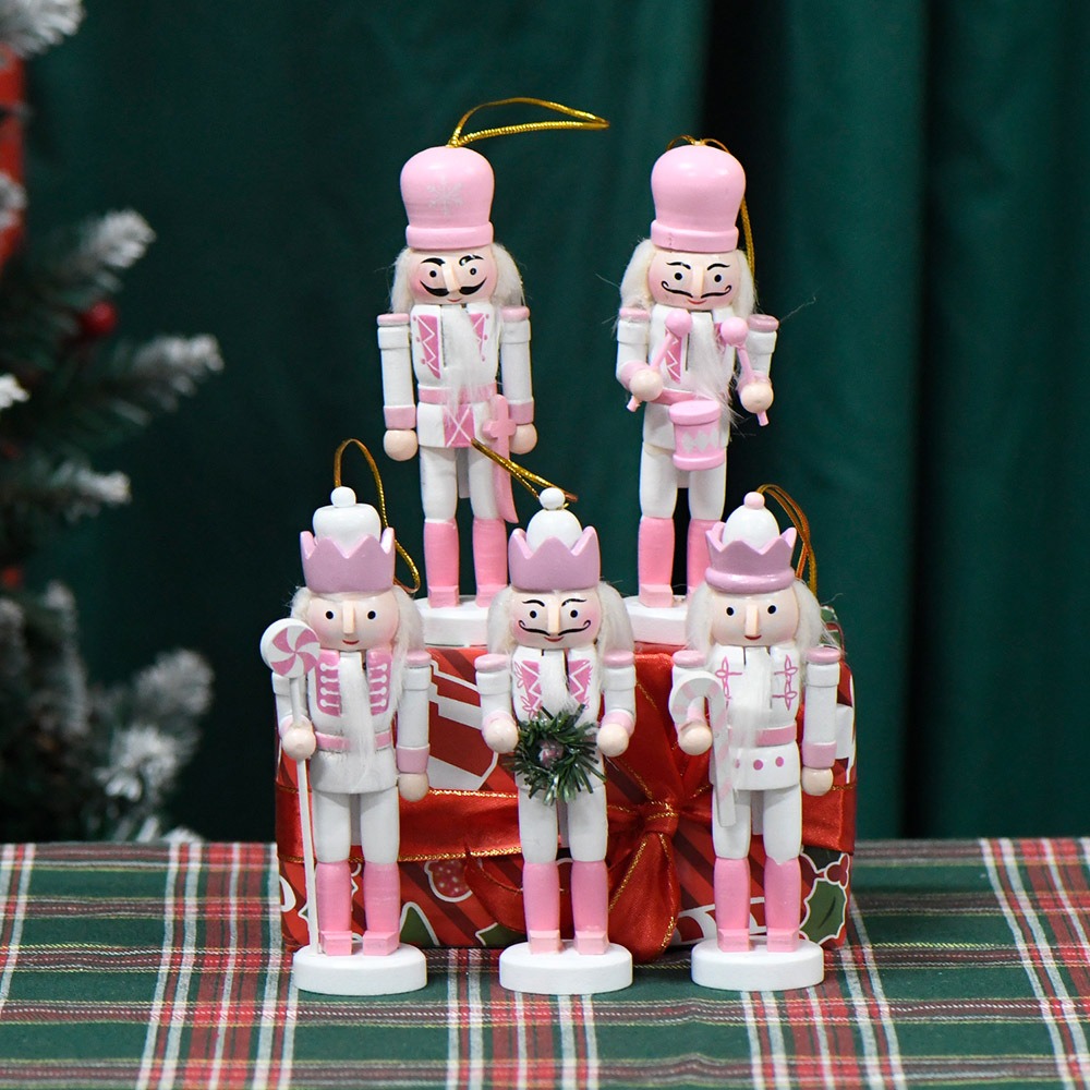 Набор из 5 винтажных расписных – обзор и цена Nutcracker Figurine