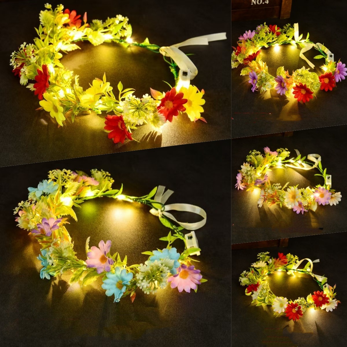 Светящийся цветочный венок с L – обзор и цена Led Fairy String Lights