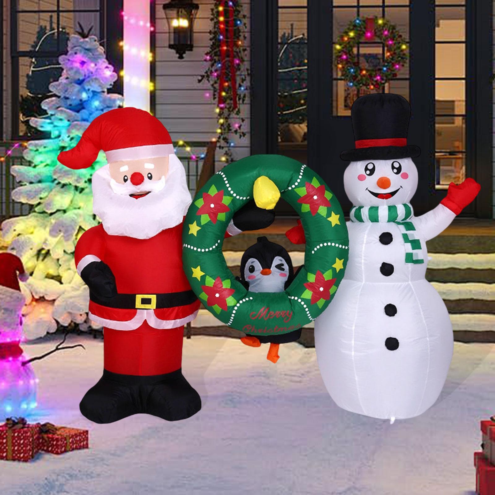 Рождественские надувные украше – обзор и цена Christmas Lights Outdoor