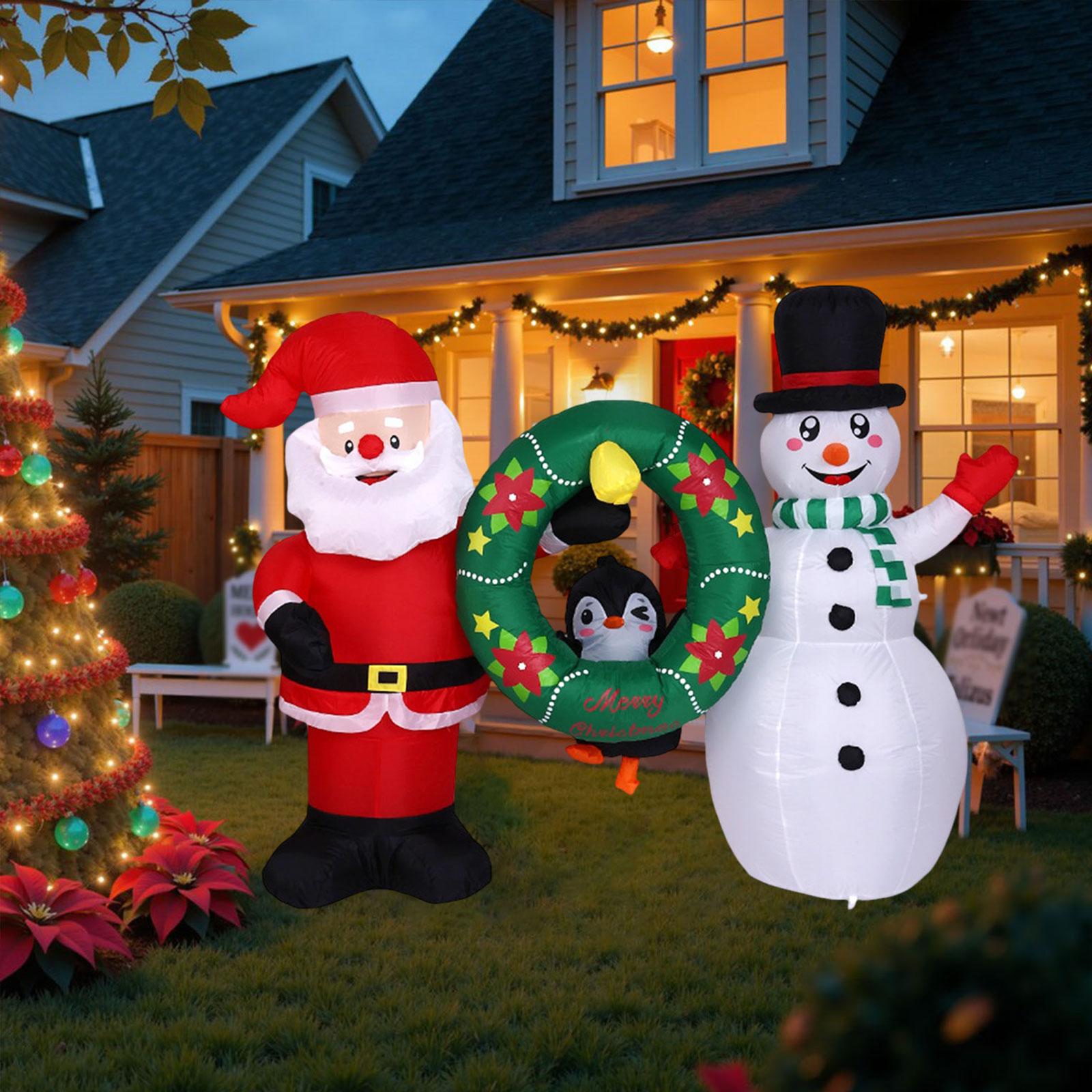 Рождественские надувные украше – обзор и цена Christmas Lights Outdoor
