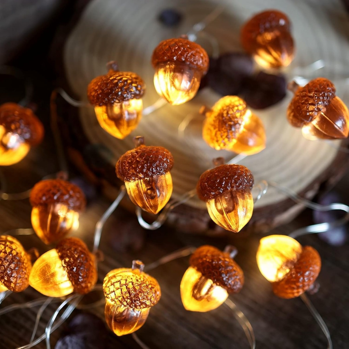 30 светодиодов, гирлянды с жел – обзор и цена Led Fairy String Lights