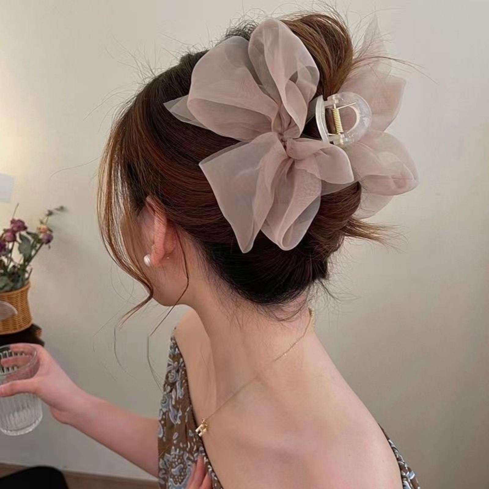 1 шт., модная сетчатая тюлевая – обзор и цена Ribbon Bow Gift