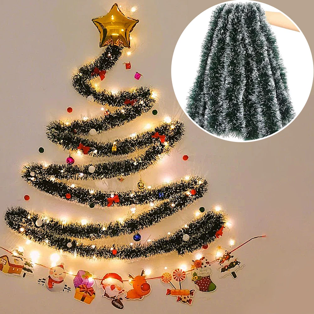 1/3/5 шт. 2 м металлическая зе – обзор и цена Tinsel Garland Decoration