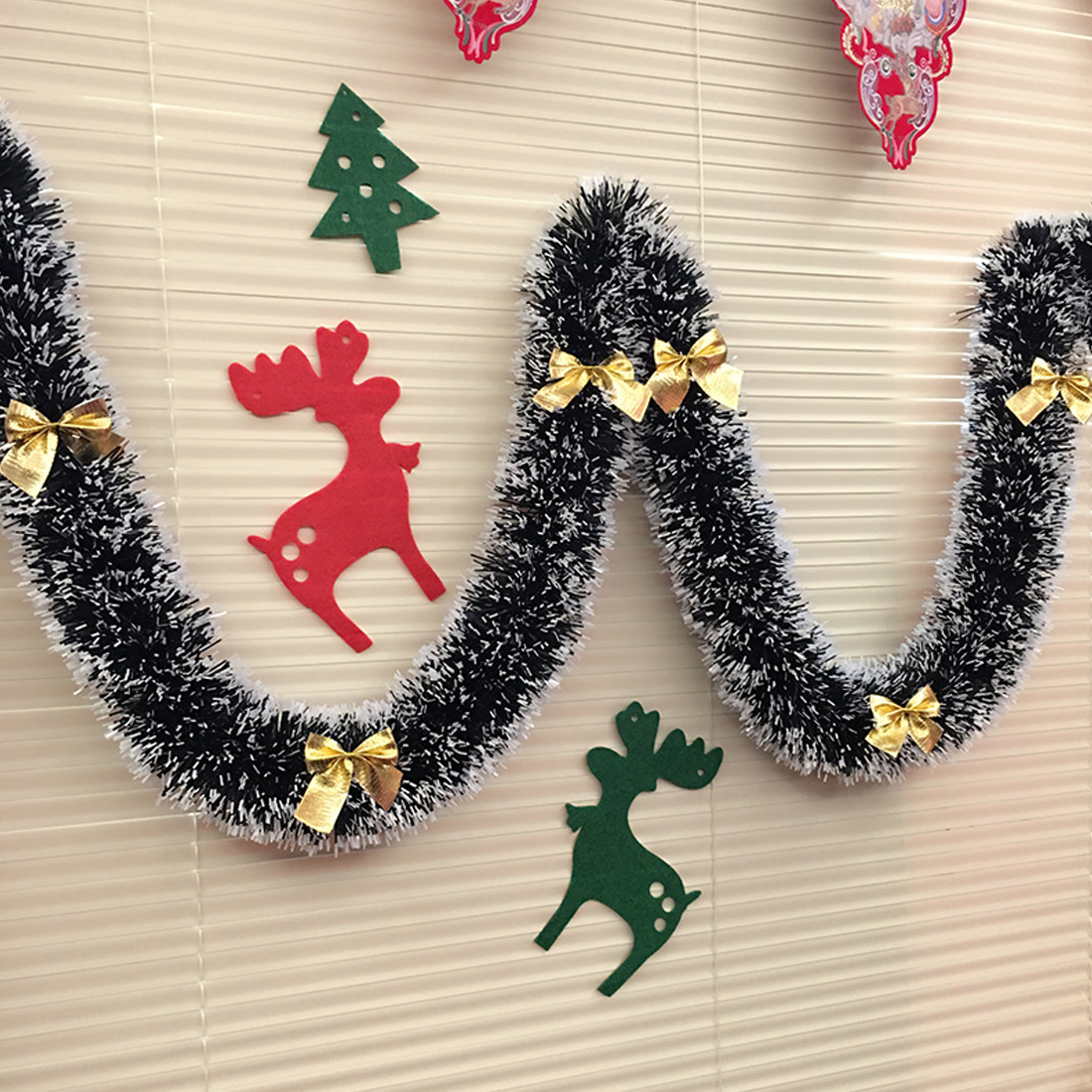 1/3/5 шт. 2 м металлическая зе – обзор и цена Tinsel Garland Decoration