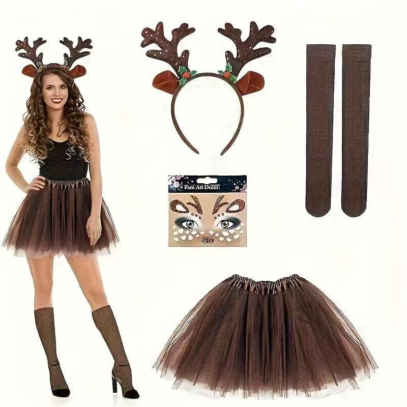 Костюм оленя: повязка на голов – обзор и цена Reindeer Antlers Headband