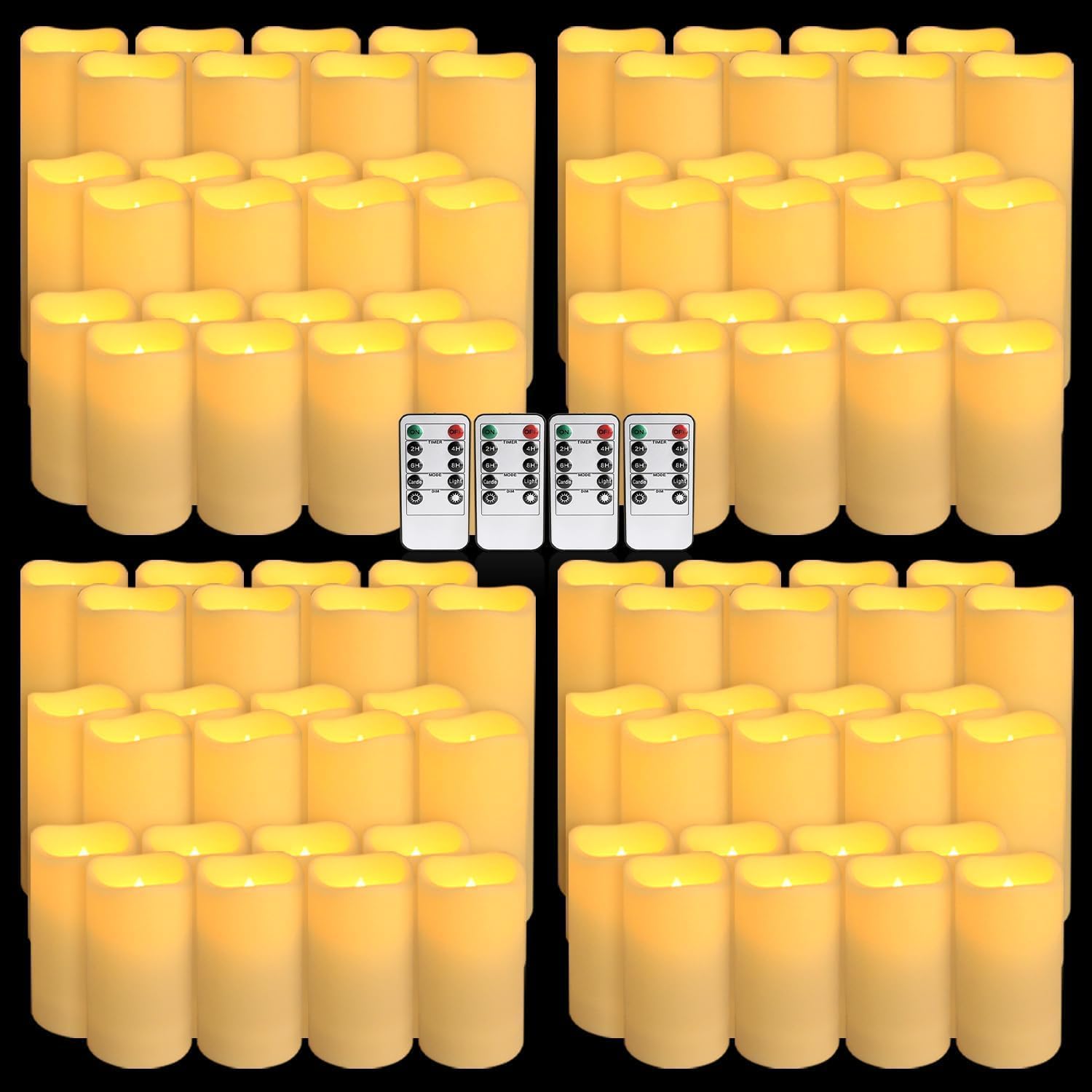 Набор из 96 водонепроницаемых  – обзор и цена Holiday Candle Set