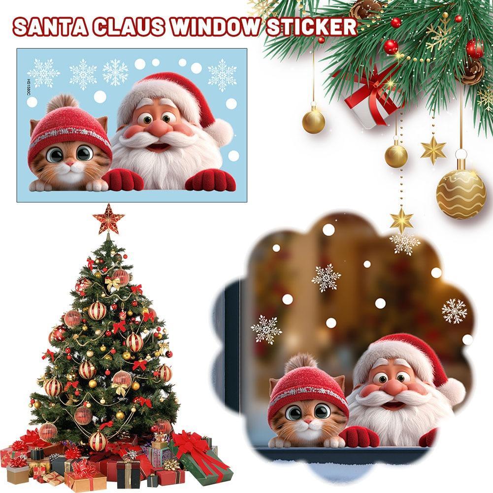 Рождественские наклейки на зер – обзор и цена Snowflake Window Decal